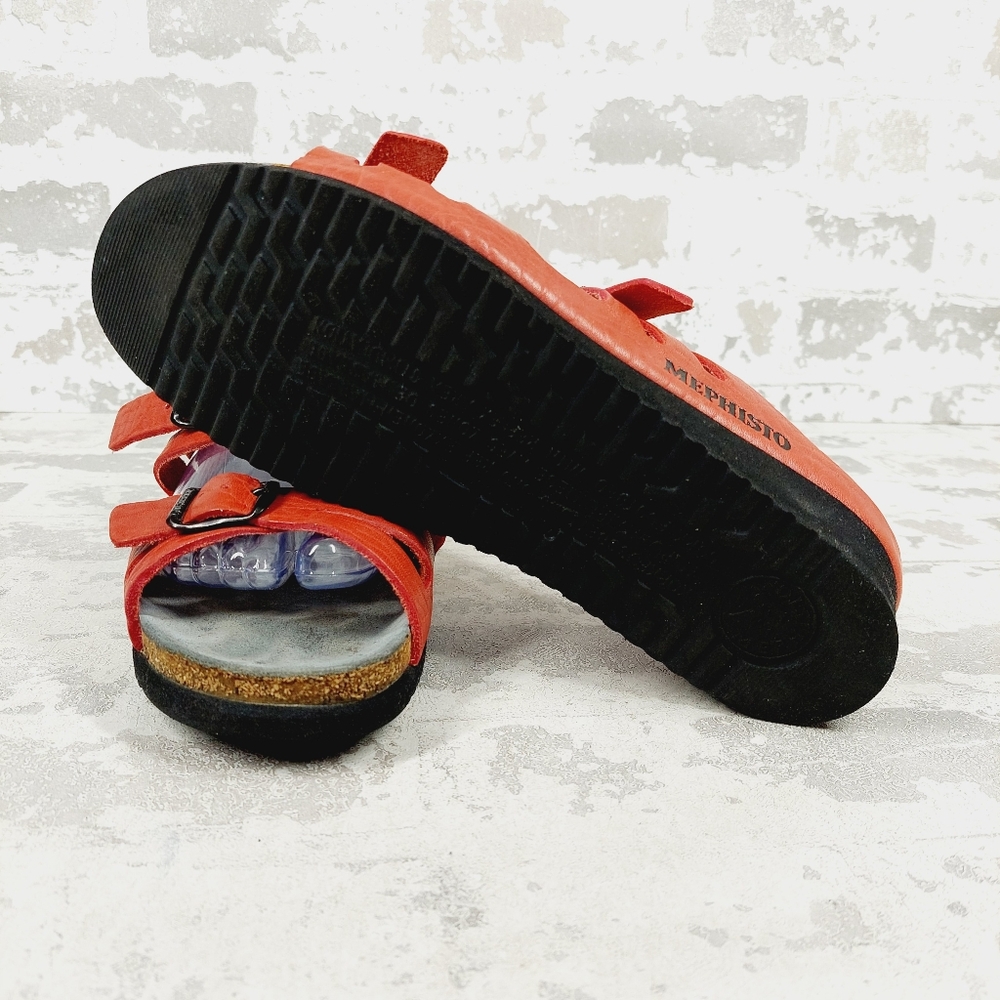Mephisto Red Women's Sandals - Picture 8 of 12